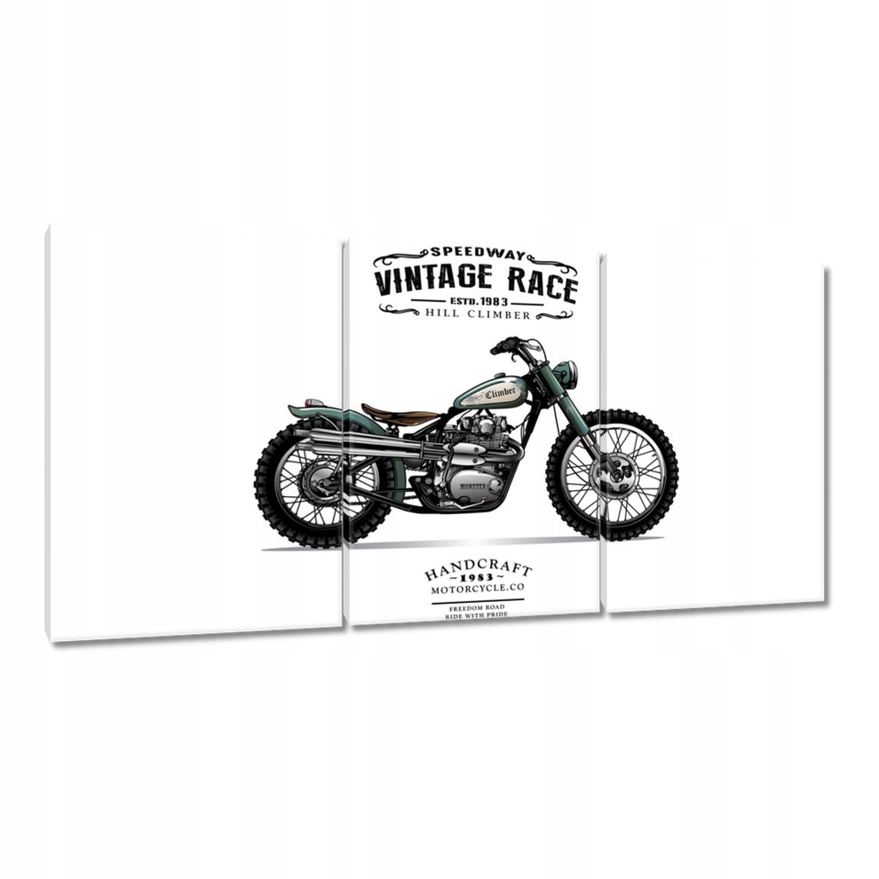 

Obrazy 120x60 Motocykl Zabytek Vintage