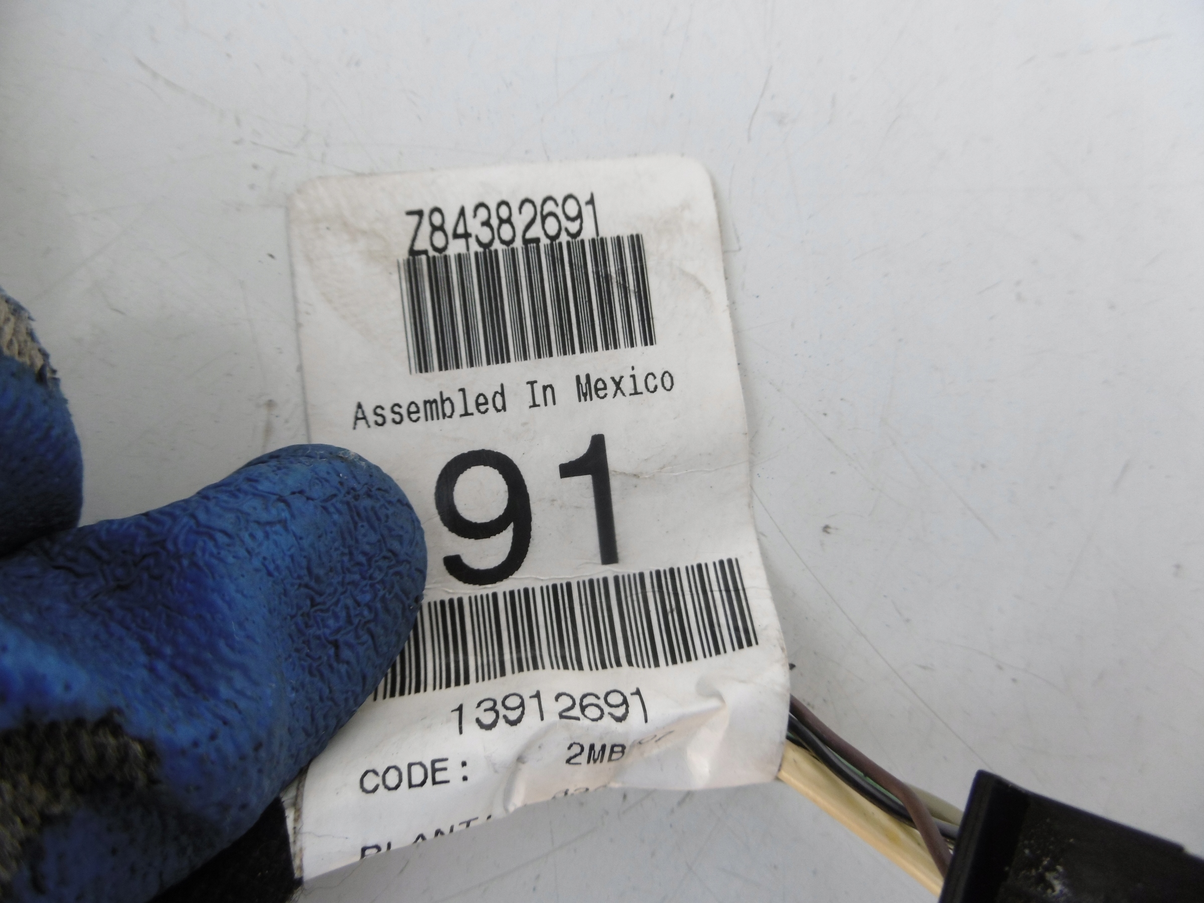 bundle door right rear part rear MERCEDES ML GL W166