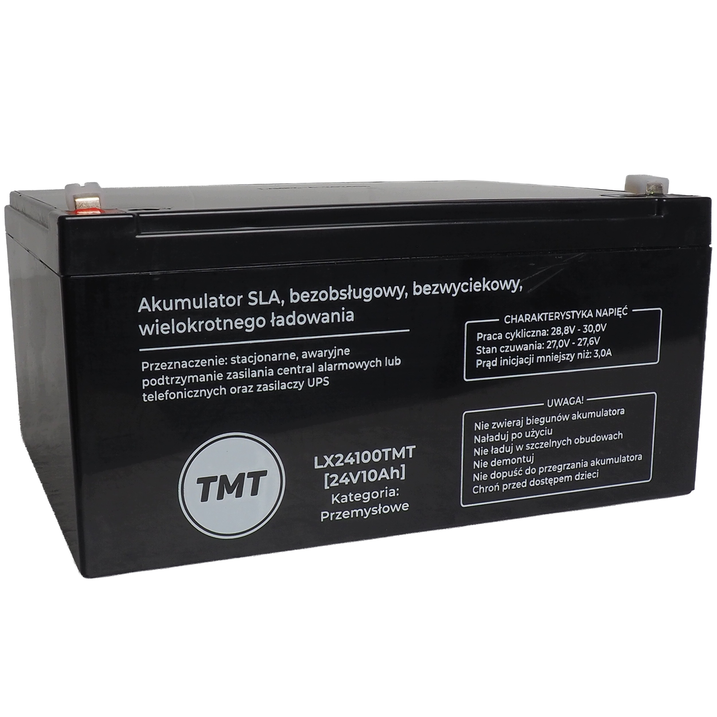 Akumulátor Sla Agm 24V 10AH Gelový Pro Automobily Automobilů Ups Alarmu