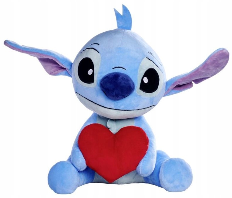 Maskotka Disney Stitch Z Sercem 50 CM