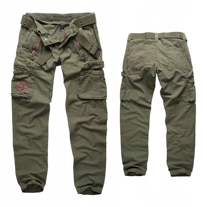 

Surplus Spodnie Bojówki Traveler Slimmy Olive M