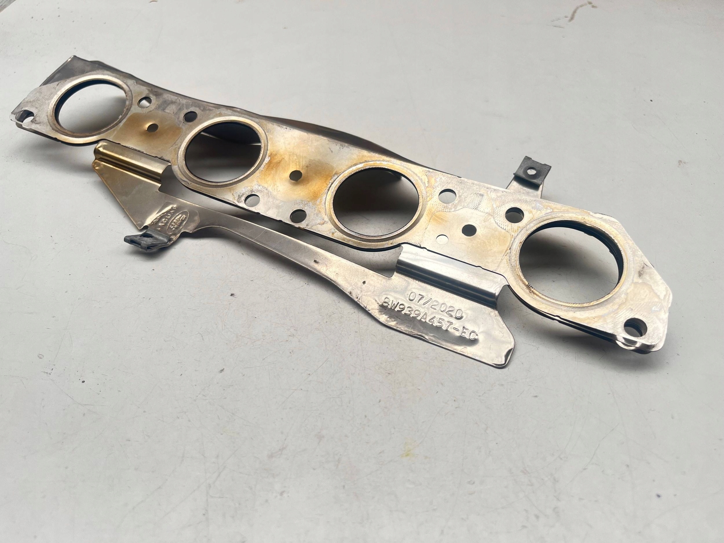 originál gasket header pipe exhaust pipe L JAGUAR F-TYPE F-PACE 5.0 SVR !J