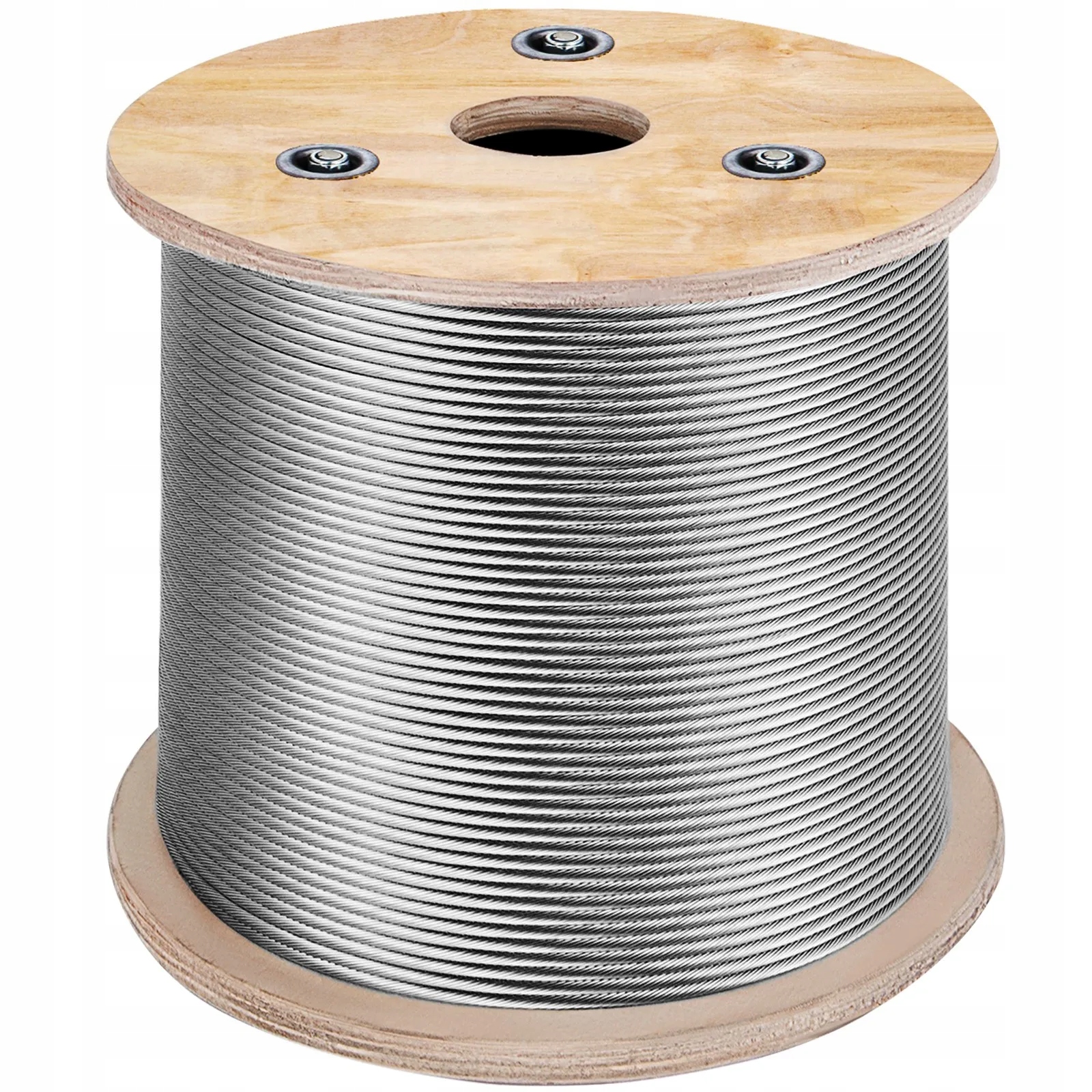 Nerezové lanko 3 mm 7x7 150 m nerezové zábradlie pre dopravu Diy