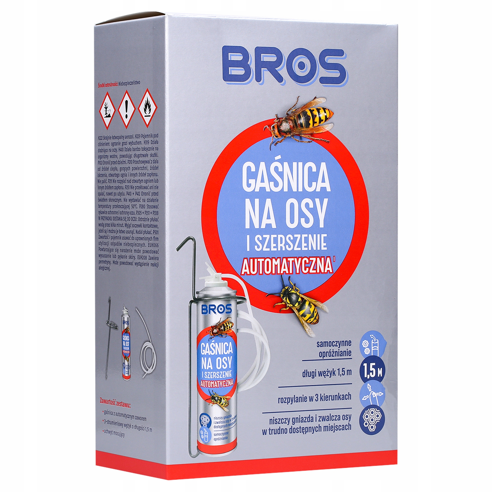 

Automatyczna Gaśnica Osy Szerszenie Gniazda Bros