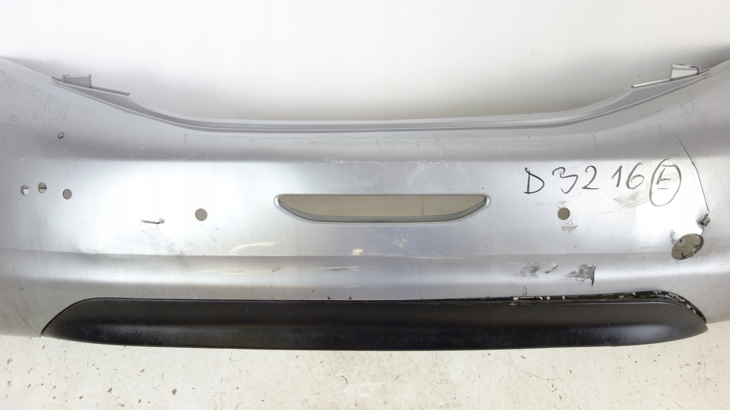 bumper rear part rear PEUGEOT 208 2012-2016