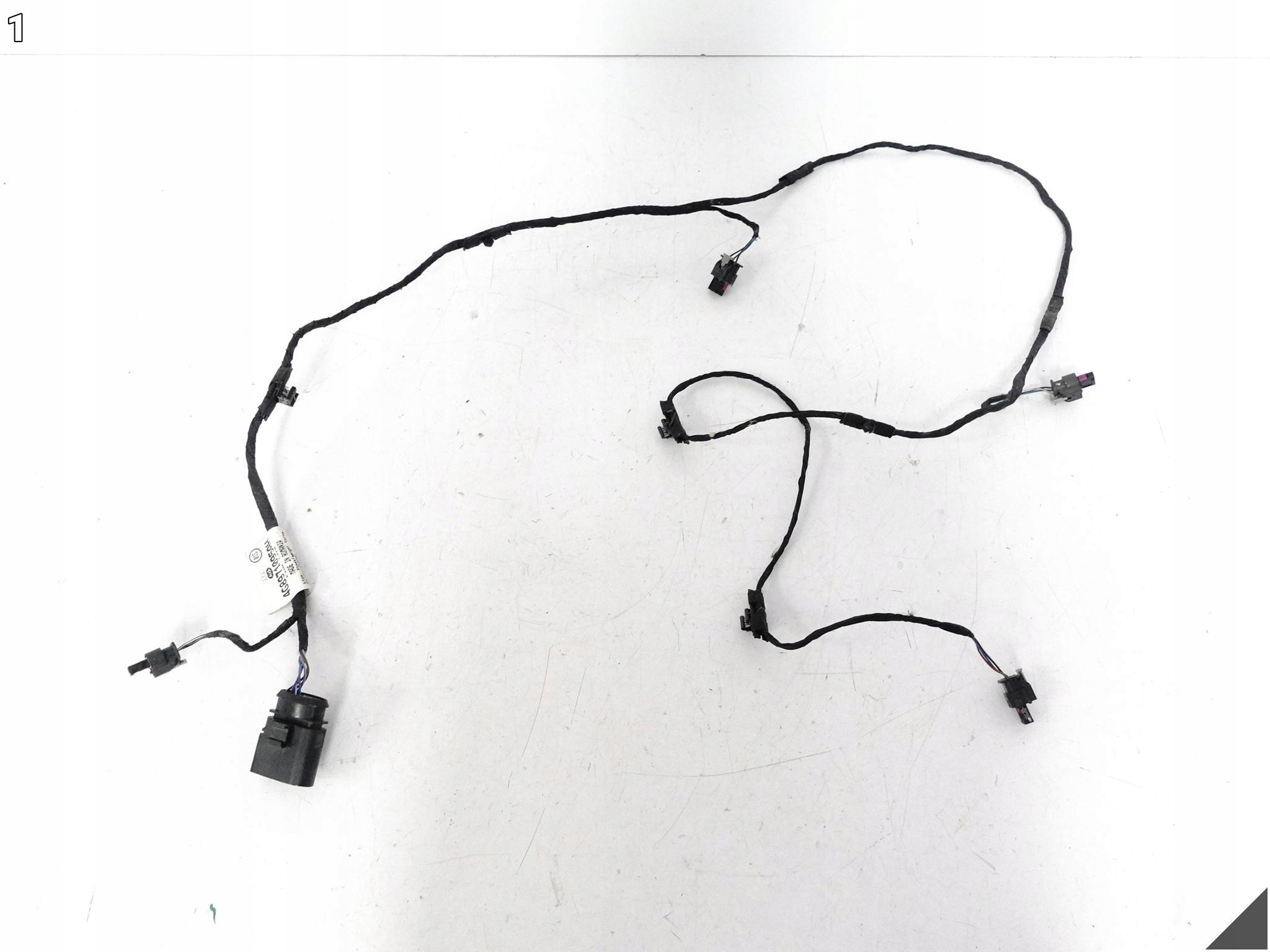 AUDI A7 4G8 C7 10-18 wiring bundle wiring PDC bumper front 4 x PDC