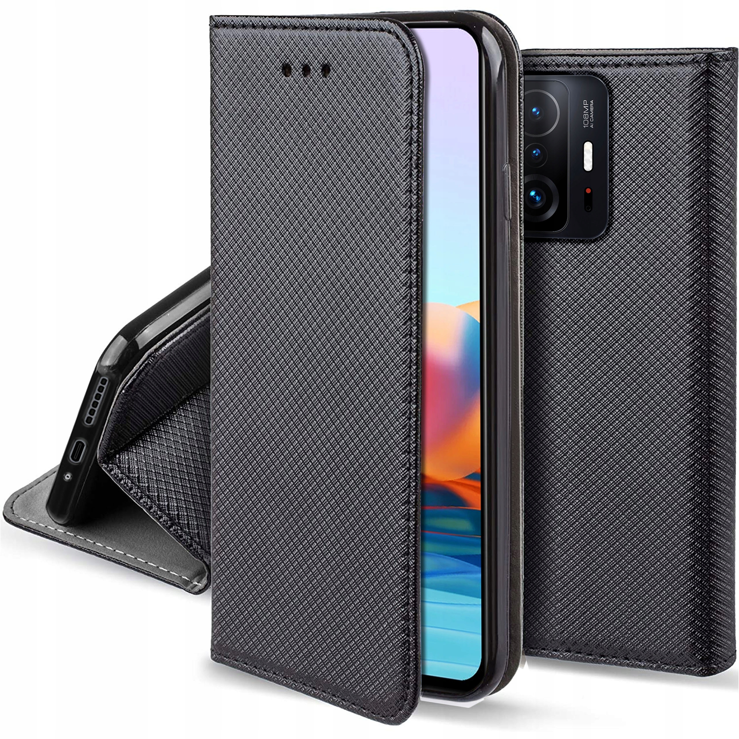 

Etui S-magnet Szkło do Xiaomi MI 11T Pro
