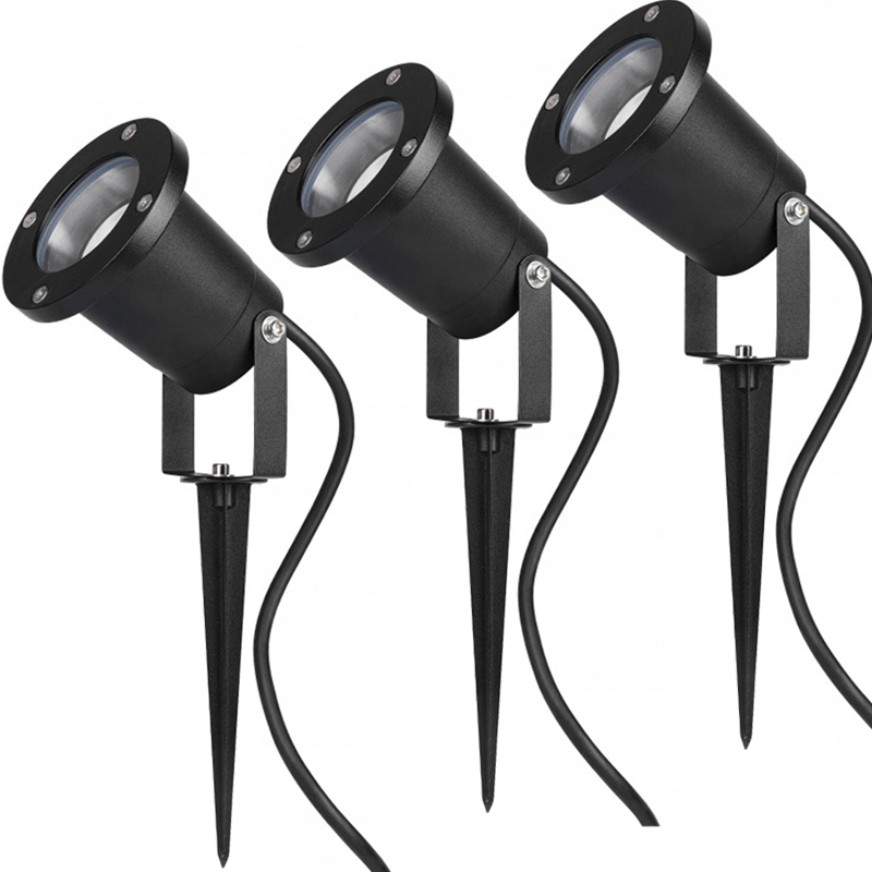 3x Reflektor Led Do Ogrodu Wbijany Gruntowy Wodoodporna Lampka Led 230V
