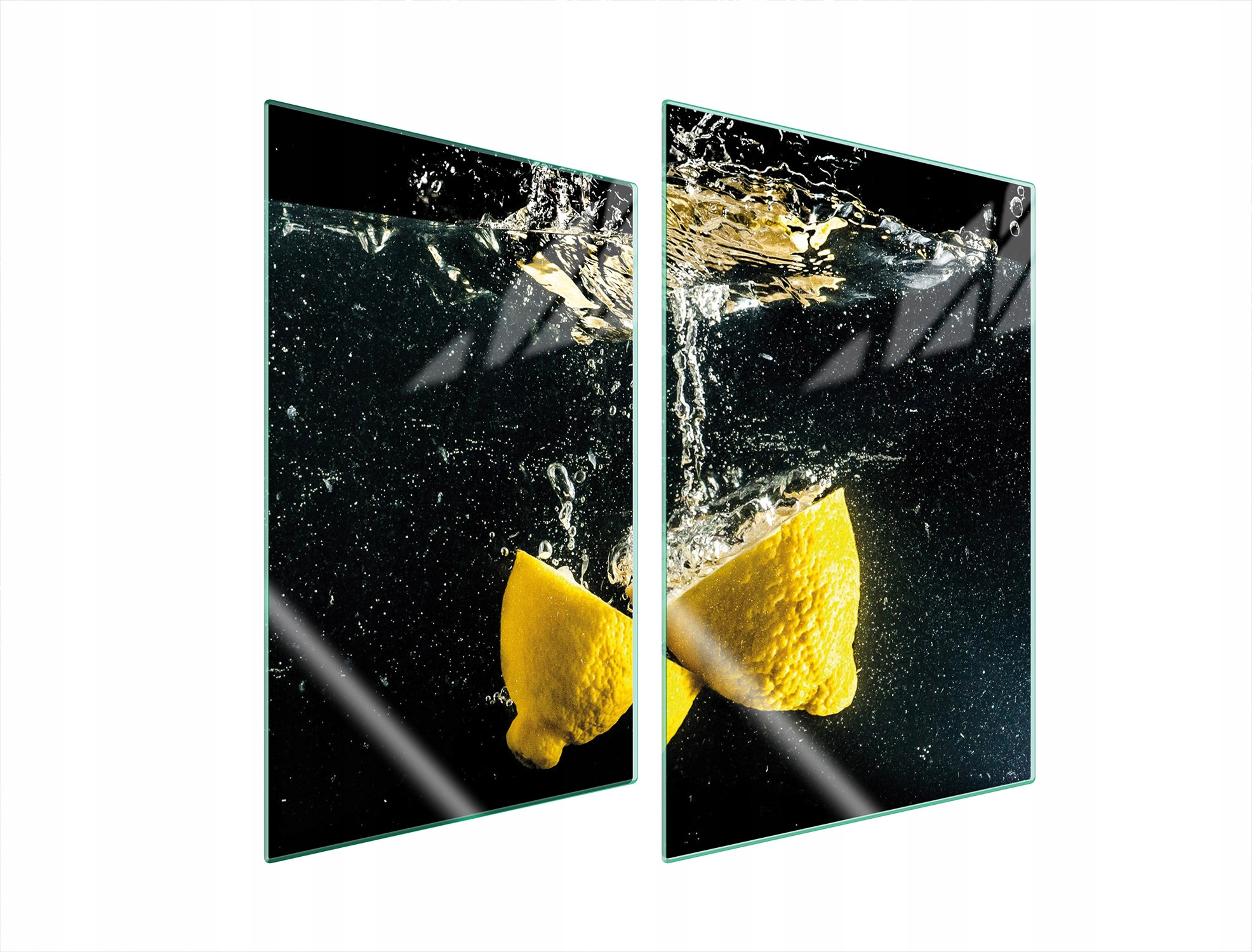 Skleněná Ochranná Deska Do Kuchyně 2x35x52 Citron Tvrzené Sklo