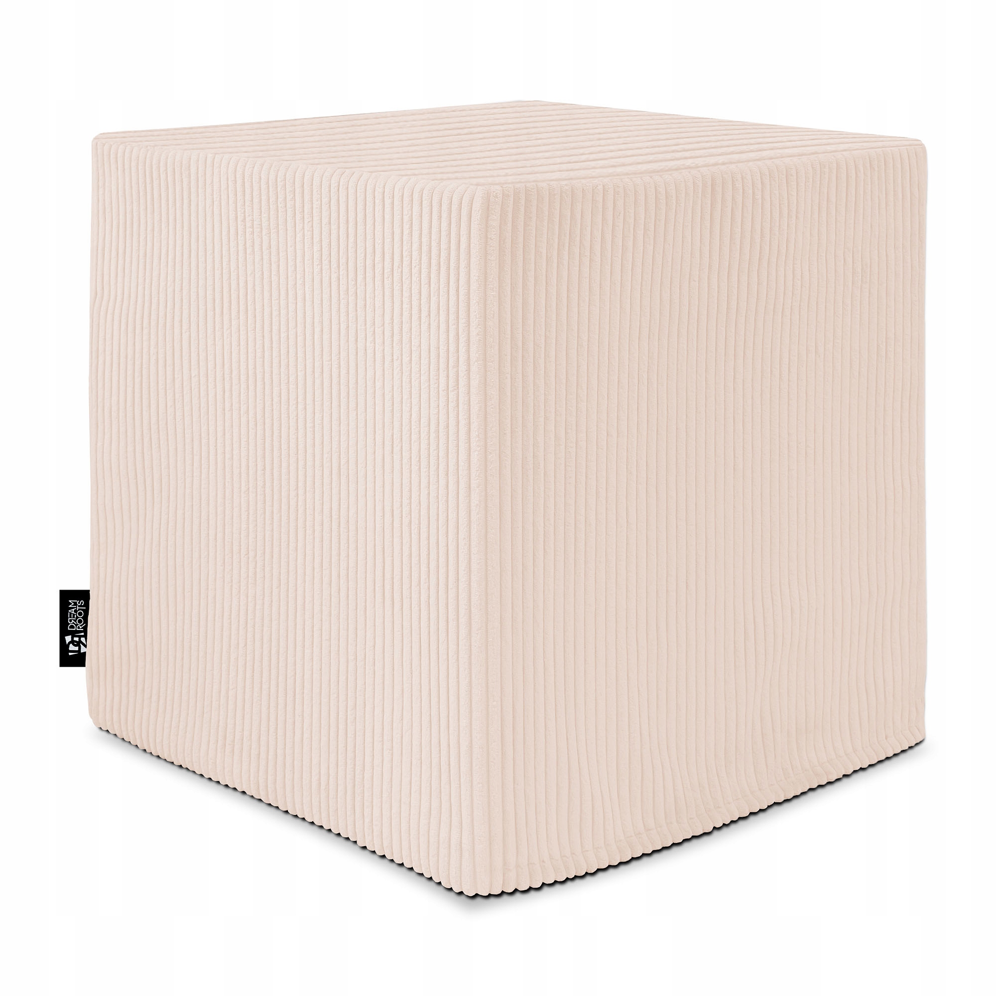 Taburet Qubik 40x40 Lincoln Kostka štruk Trvanlivý Pěkný Odolný Materiál Mix
