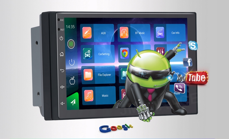 RADIO 2 DIN MONITOR 9" CARPLAY ANDROID BT Marka Kopier