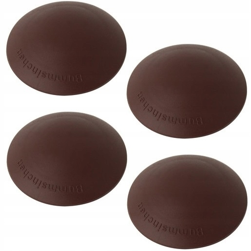 Odbojnik samoprzylepny odbój do drzwi ścienny brąz