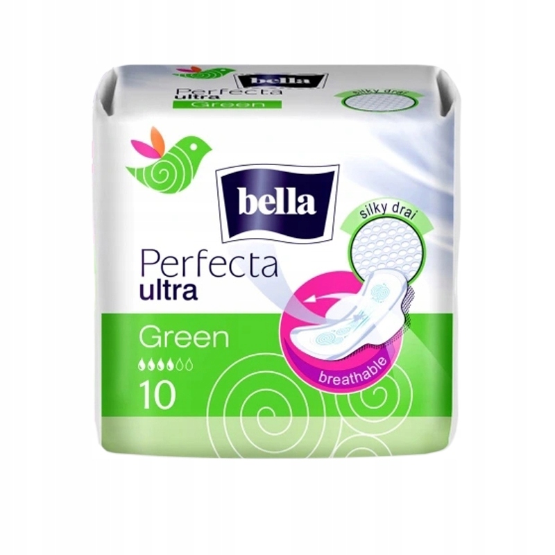 

Bella Perfecta Green Classic Podpaski 10SZT