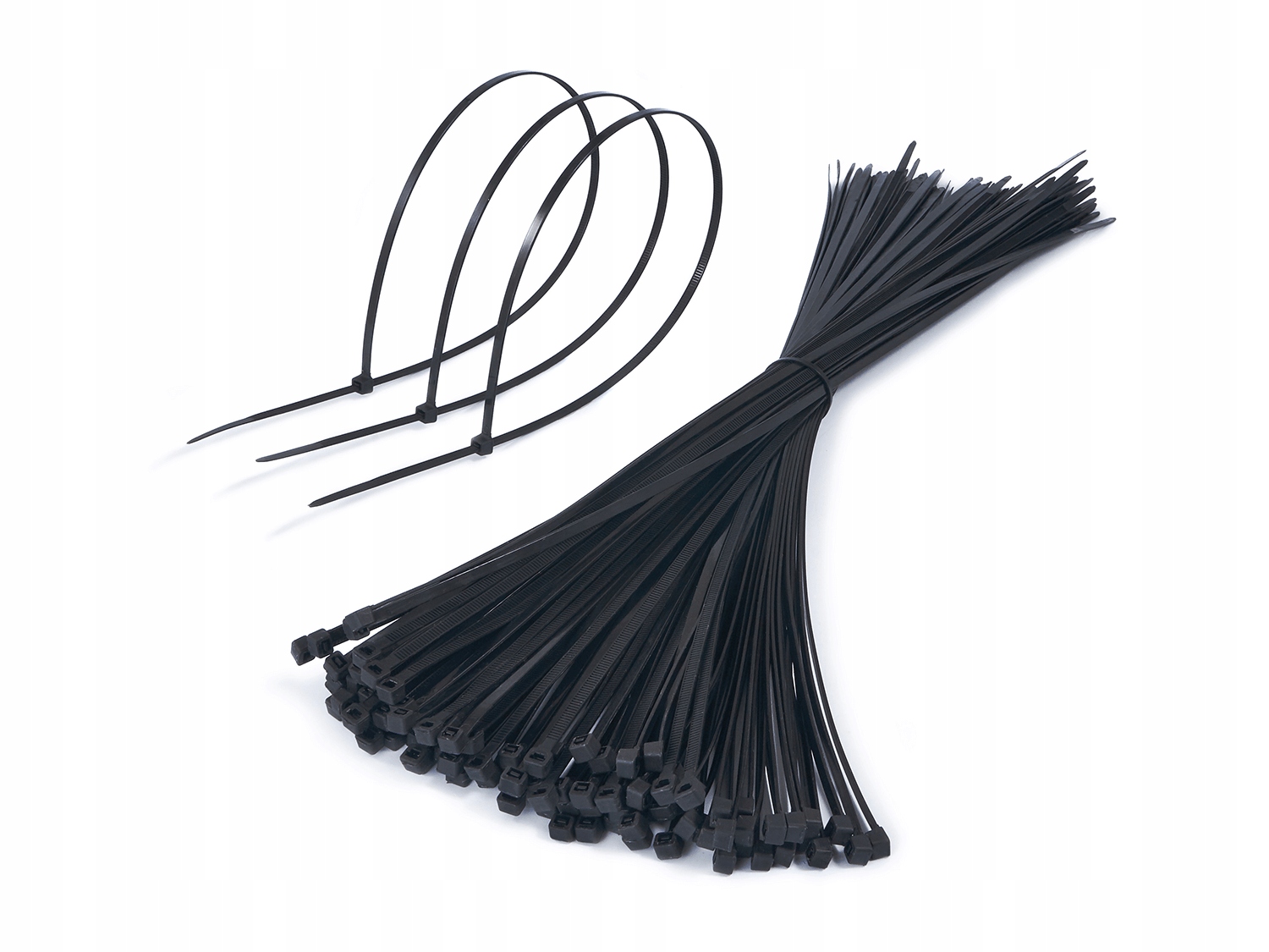 Opaski Zaciskowe Kablowe Trytytki Czarne 5x500mm 100SZT