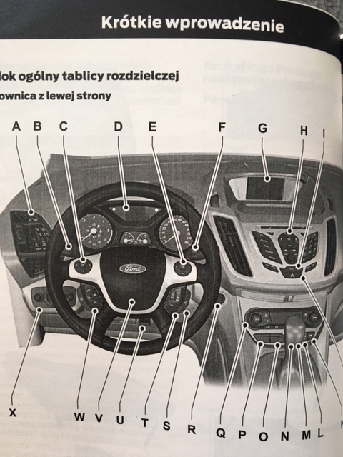 FORD CMAX II polska instrukcja obsługi C-MAX 2010-2014 Marka Ford