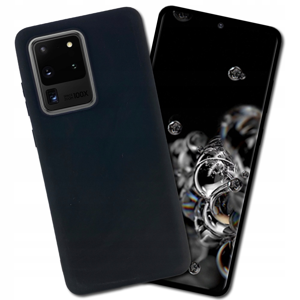 

Czarne Full Matt Etui do Samsung Galaxy S20 Ultra