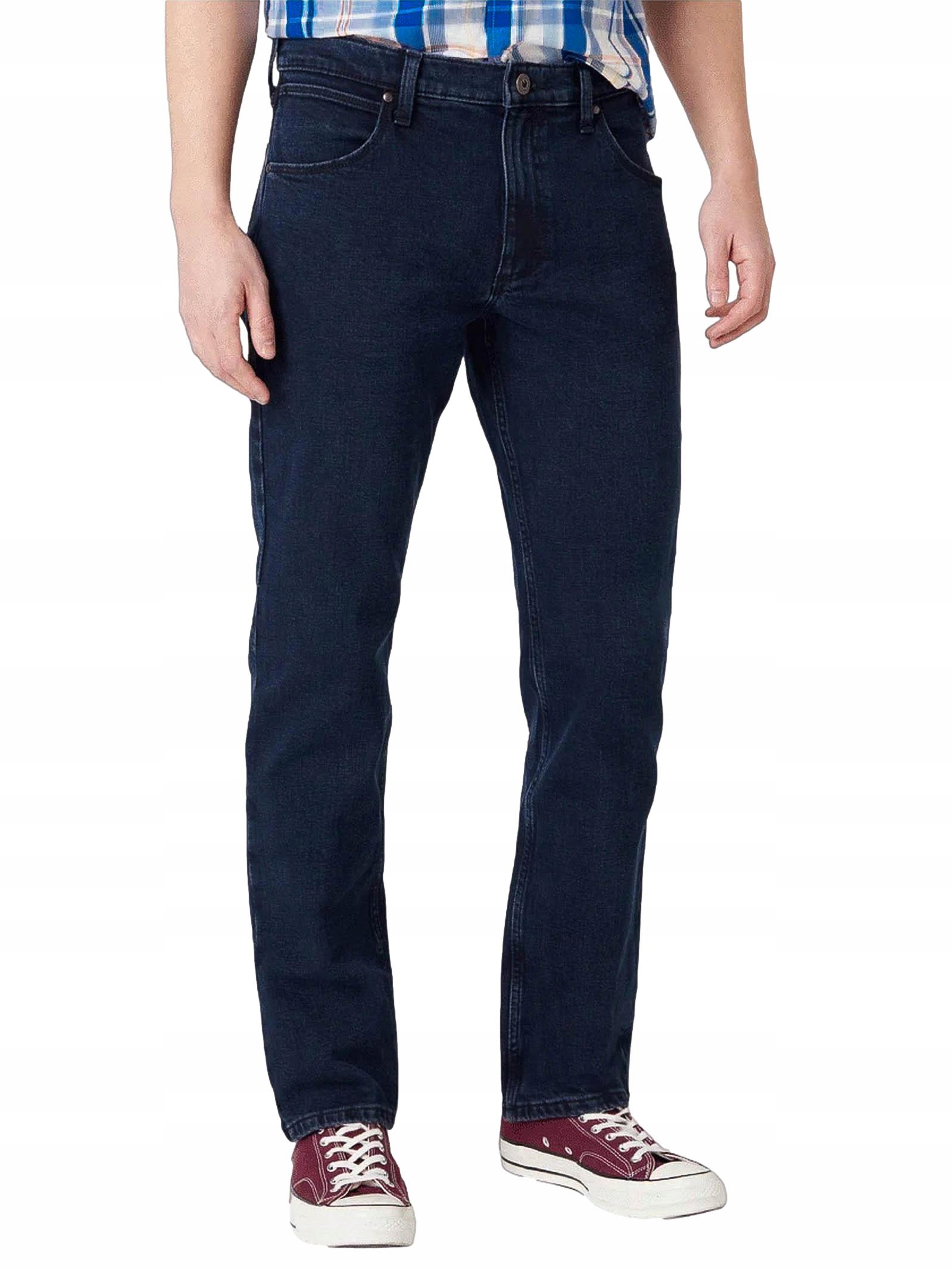 Wrangler Regular Modročerný W33 L30 W10GKF097