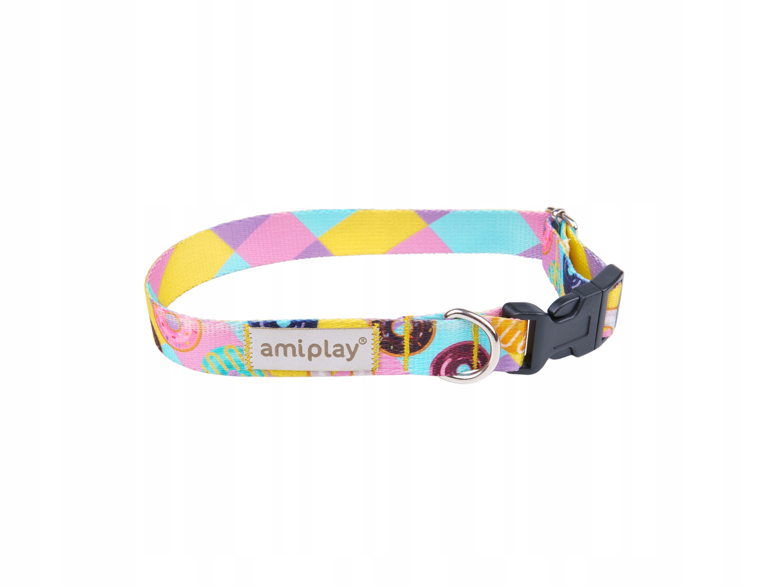 

amiplay Obroża regulowana BeHappy S Donut