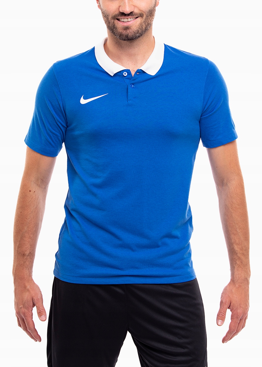 Pánská Polokošile Nike Park 20 Dri Fit Sportovní tréninkové tričko modré M