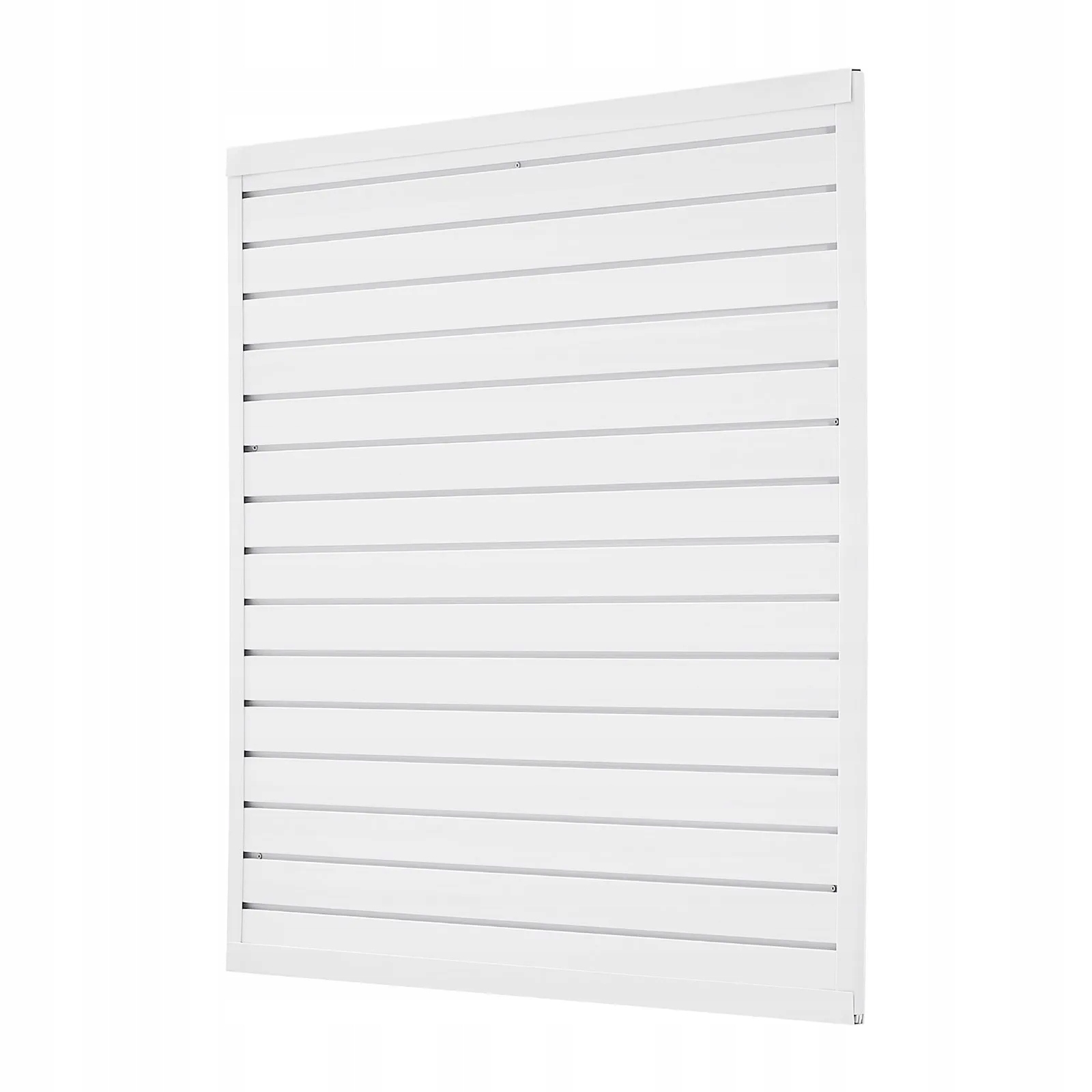 Pvc nástenné panely 120 x 120 cm modulárne, biele, vhodné do garáže a na vystavenie