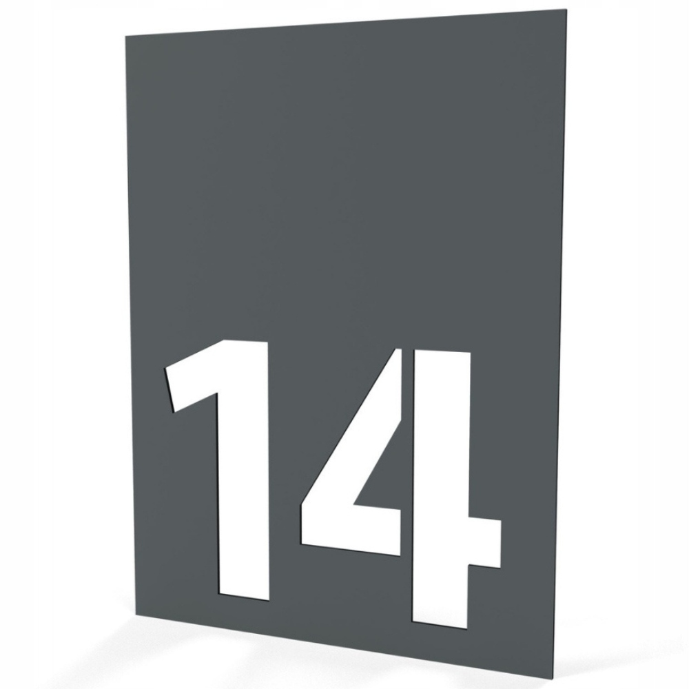 Tabliczka tablica ADRESOWA numer na dom numer domu ALUMINIOWA Olayer 30x40