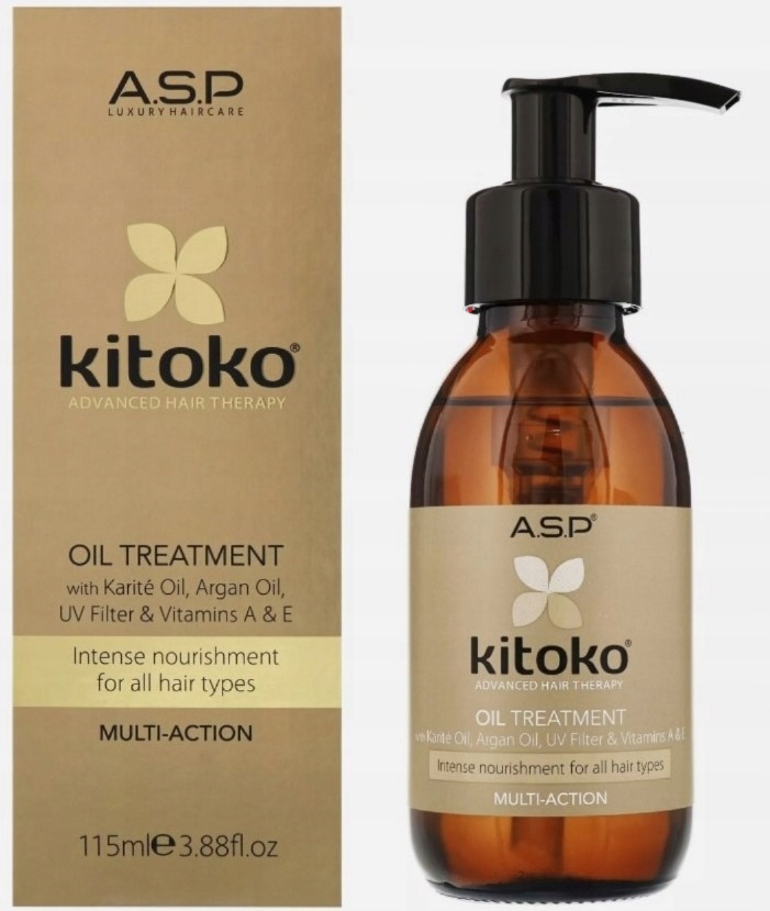 Olejek A.s.p Kitoko Oil Treatment 115ml, odżywczy olejek do włosów