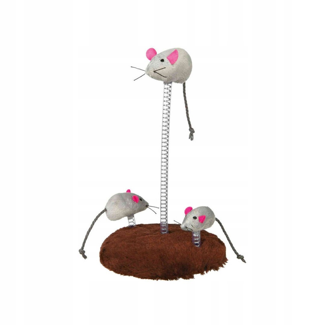 Trixie Polyester plyšová Hračka pro kočky Ø 15 × 22 CM