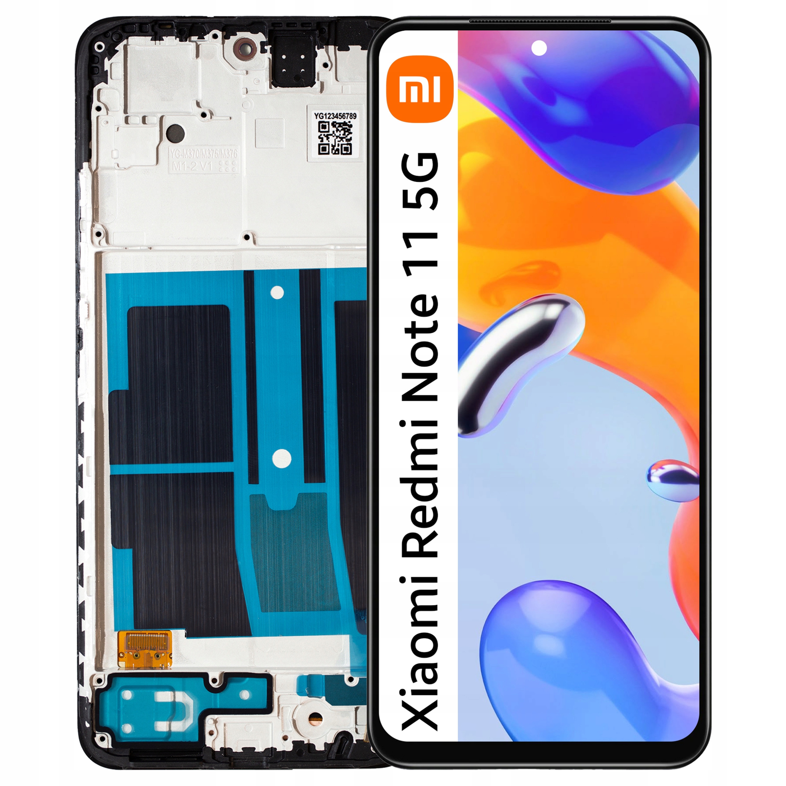 Oled pro Xiaomi Redmi Note 11 LCD displej Digitizer Dotyk Rámeček