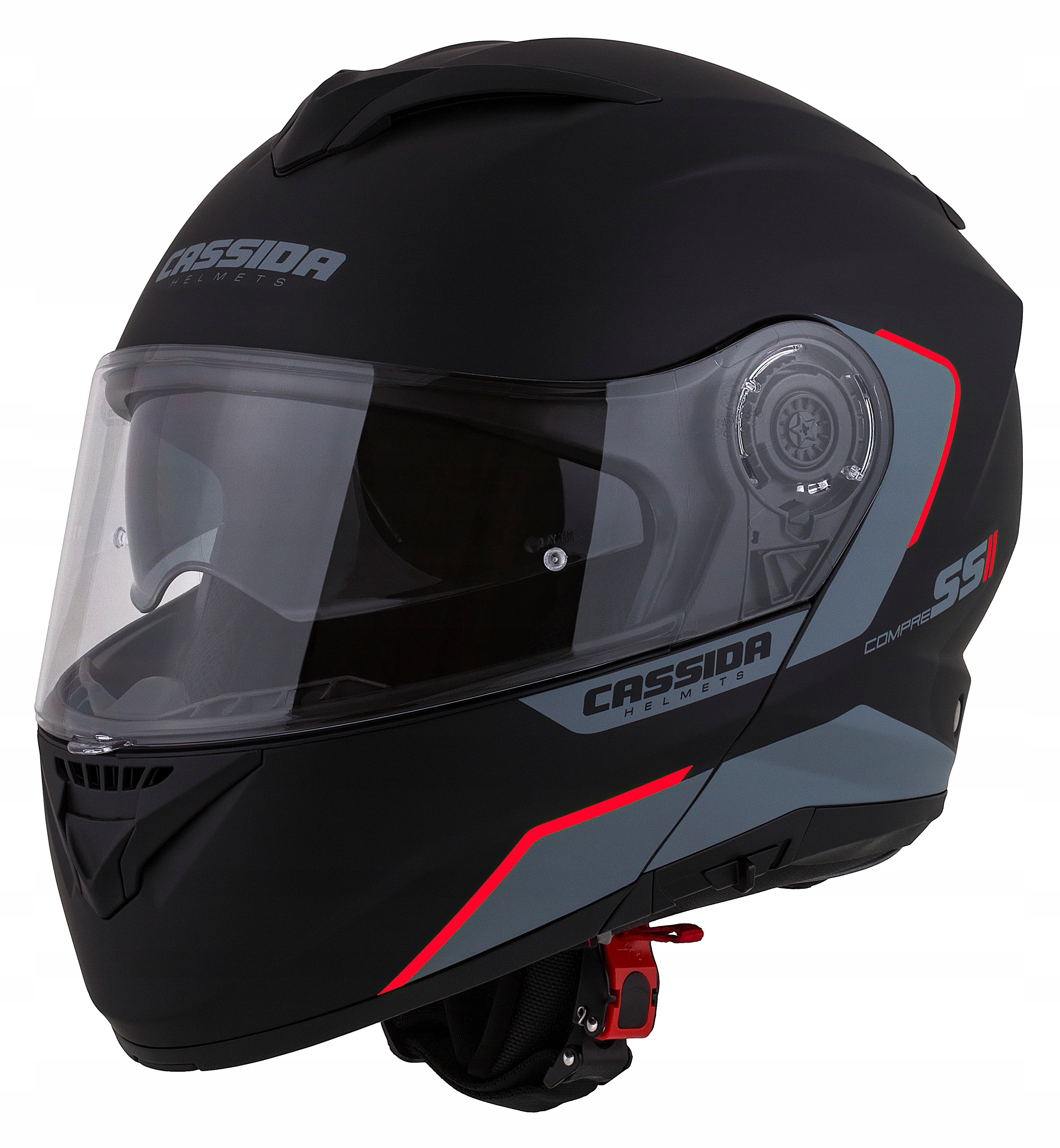 KASK MODUŁOWY POMPOWANY FLIP-UP CASSIDA PINLOCK70 Rodzaj zapięcia mikrometryczne