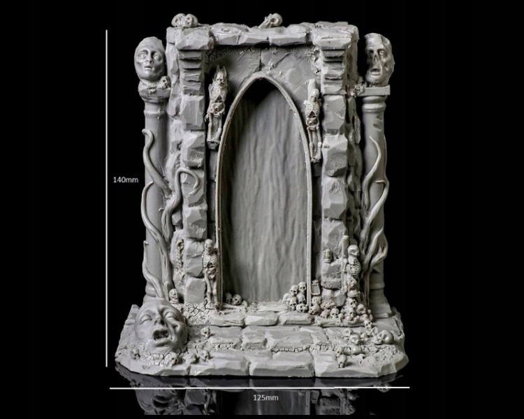 Portal / Gate To Hell [RESIN] skala 28mm 24H Alien System Warhammer Fantasy Battle