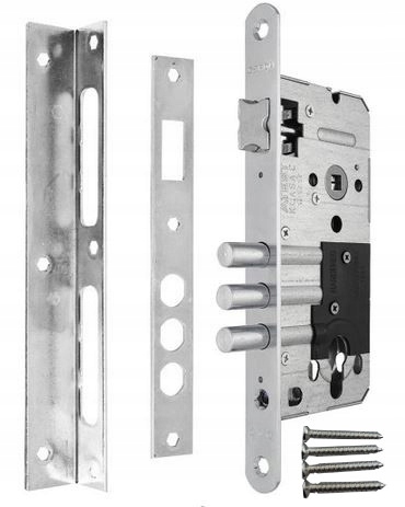 Zámek Zapuštěný Do Dveří Gerda 90/50 ZW1000 Kolíková Spodní Vložka Atest