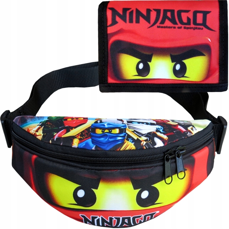 

Komplet Portfel Nerka Lego Ninjago saszetki