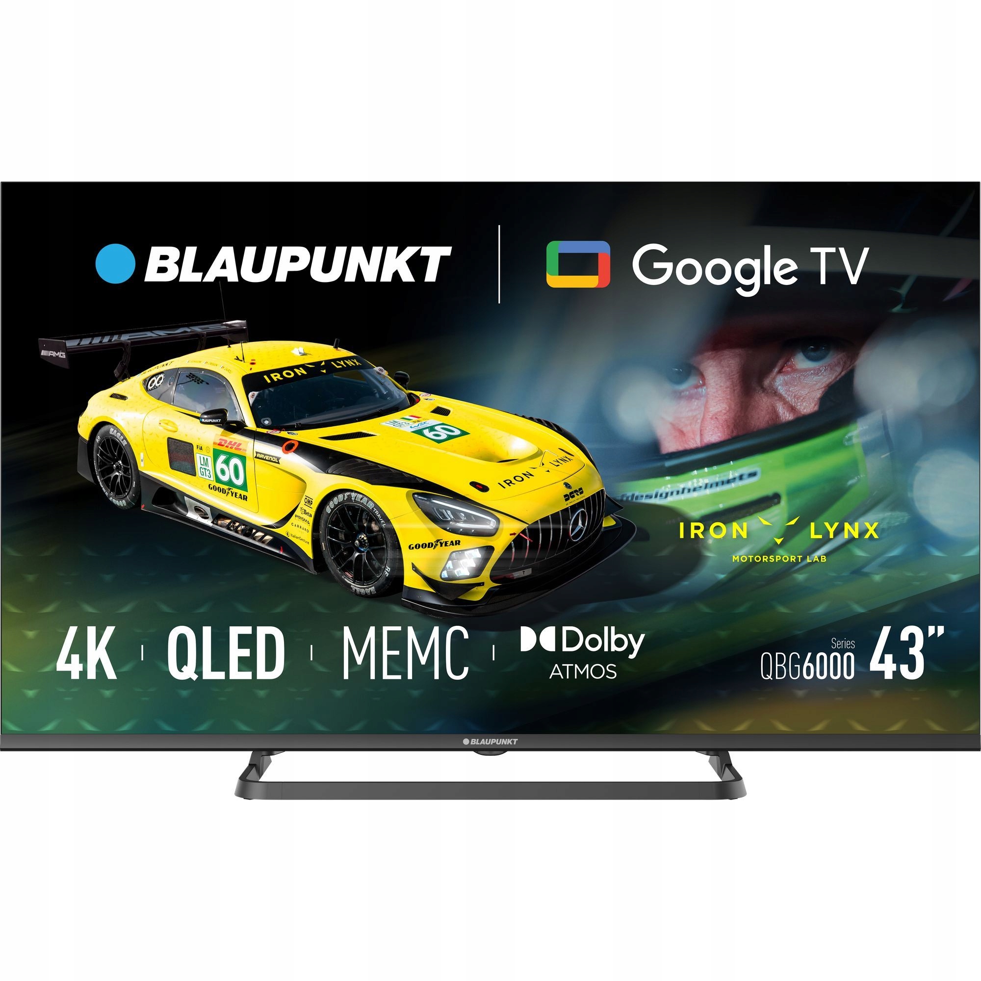 Telewizor Blaupunkt 43QBG6000S 43” Qled 4K Uhd Google Tv