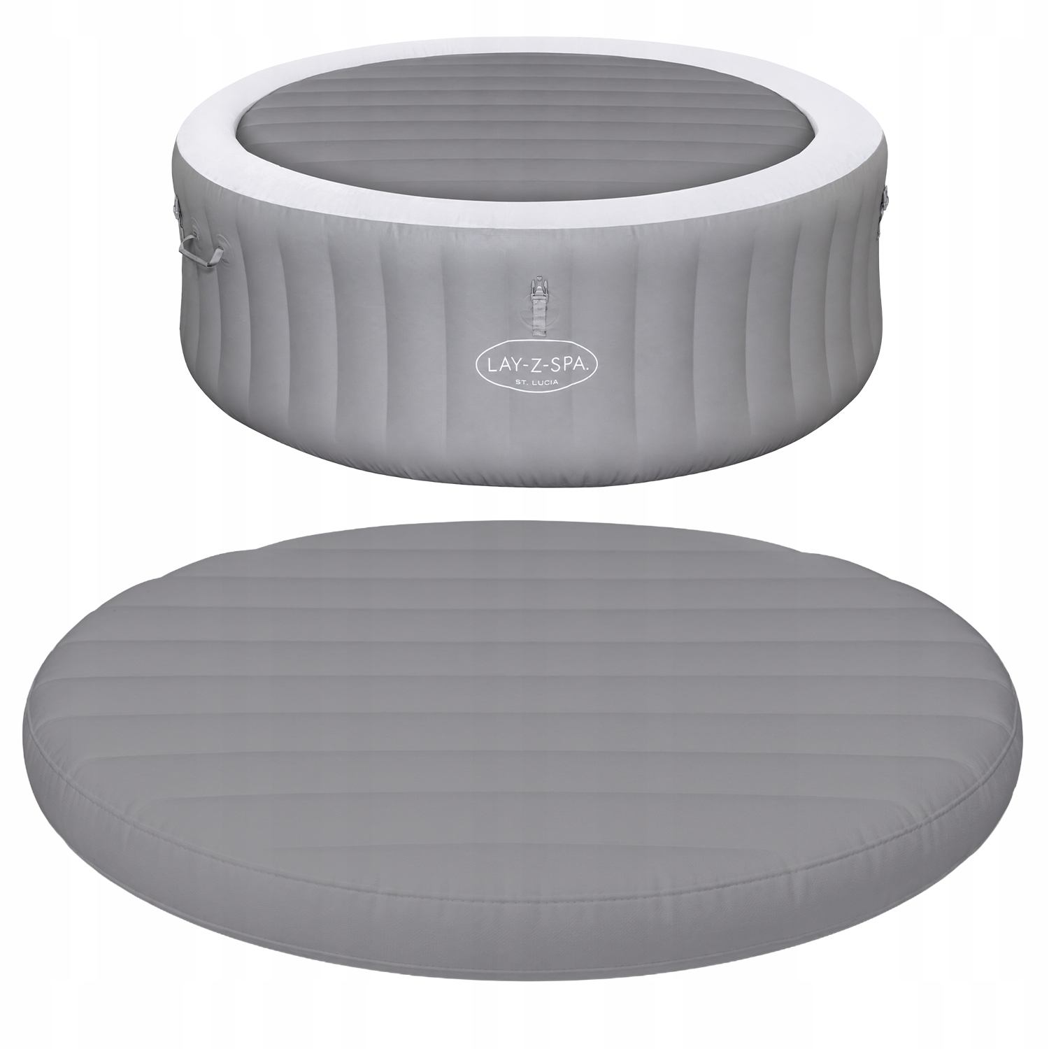 Nafukovacia tepelná krytka jacuzi St. Lucia AirJet 170x66 Lay-Z-Spa Bestway