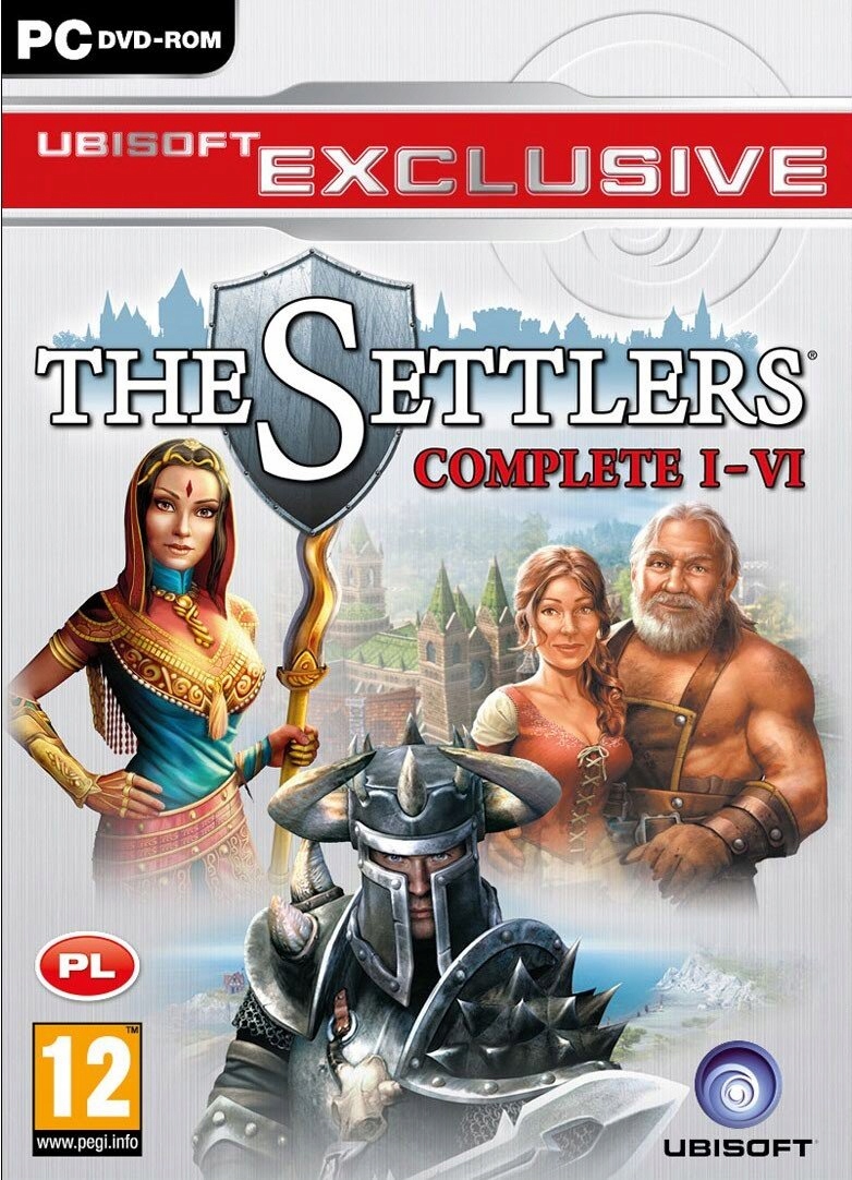 THE SETTLERS COMPLETE I-VI PC PL NOWA FOLIA
