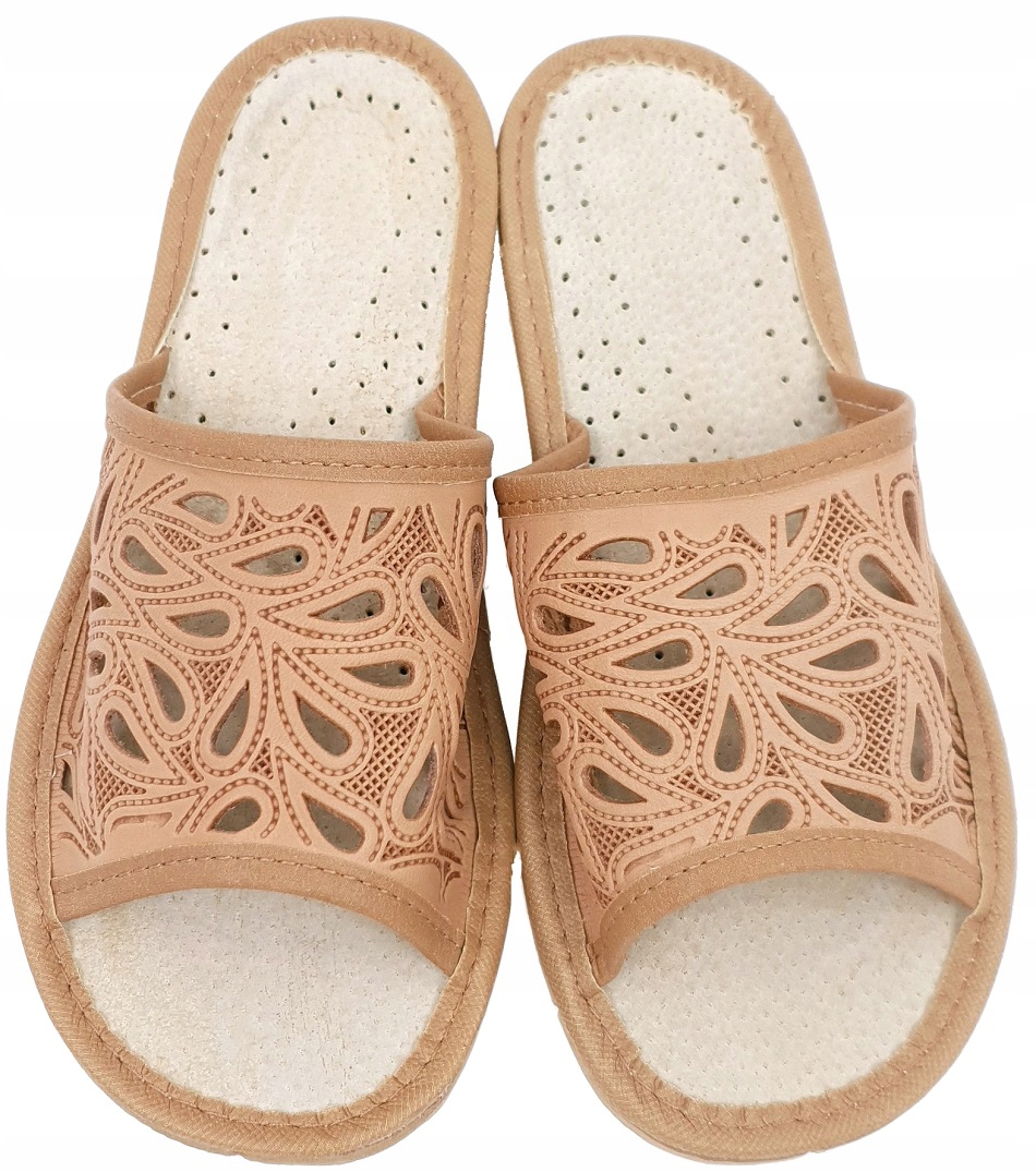 Kapcie 100% Skóra Odkryte Góralskie Pantofle *41* Kod producenta jucht