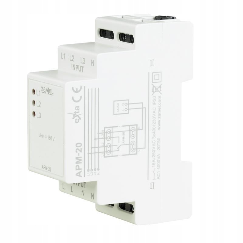 Automatický fázový spínač APM-20 Zamel