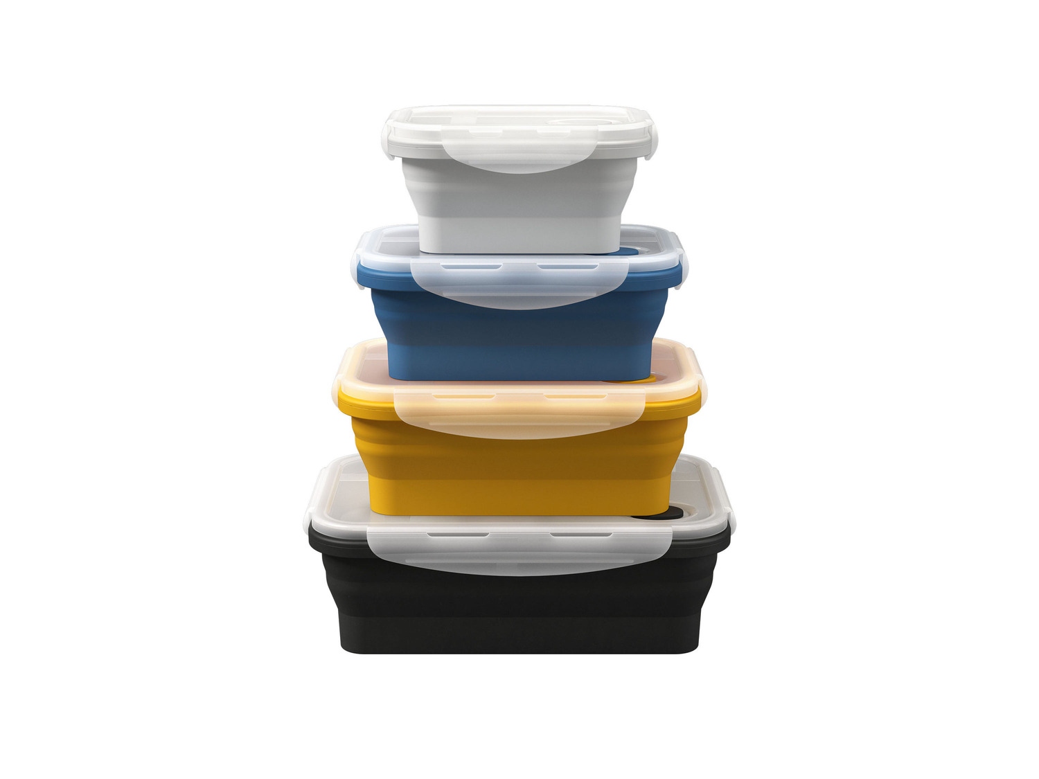 

4 pojemniki z zaworem do wypuszczania powietrza Pr