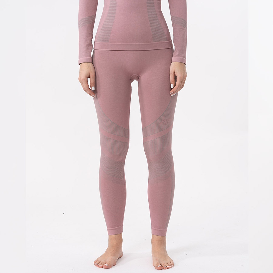 4F Termoaktivní kalhoty AW23USEAF116 53S (M/L) Dámské růžové