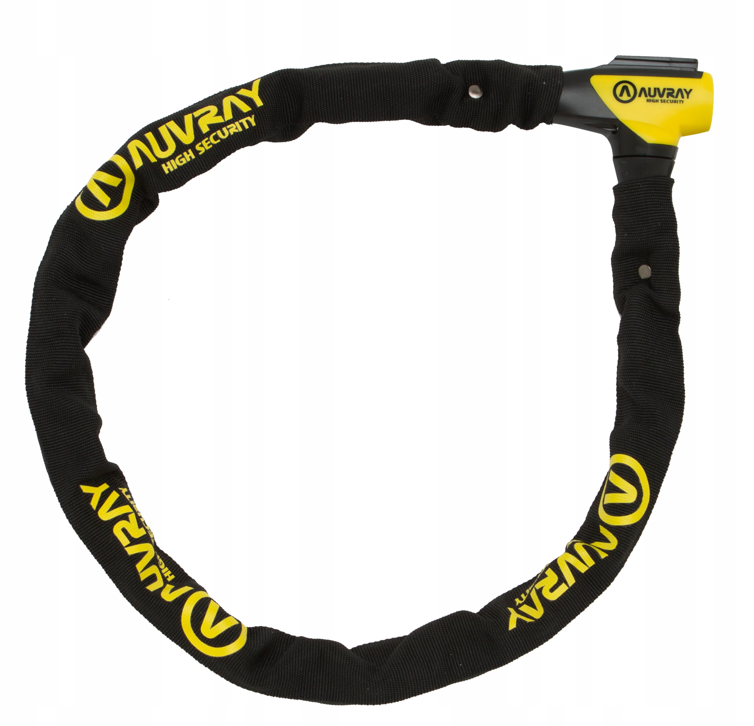 MOCNY LANCUCH Z ZAMKIEM RBL 100CM 7MM AUVRAY