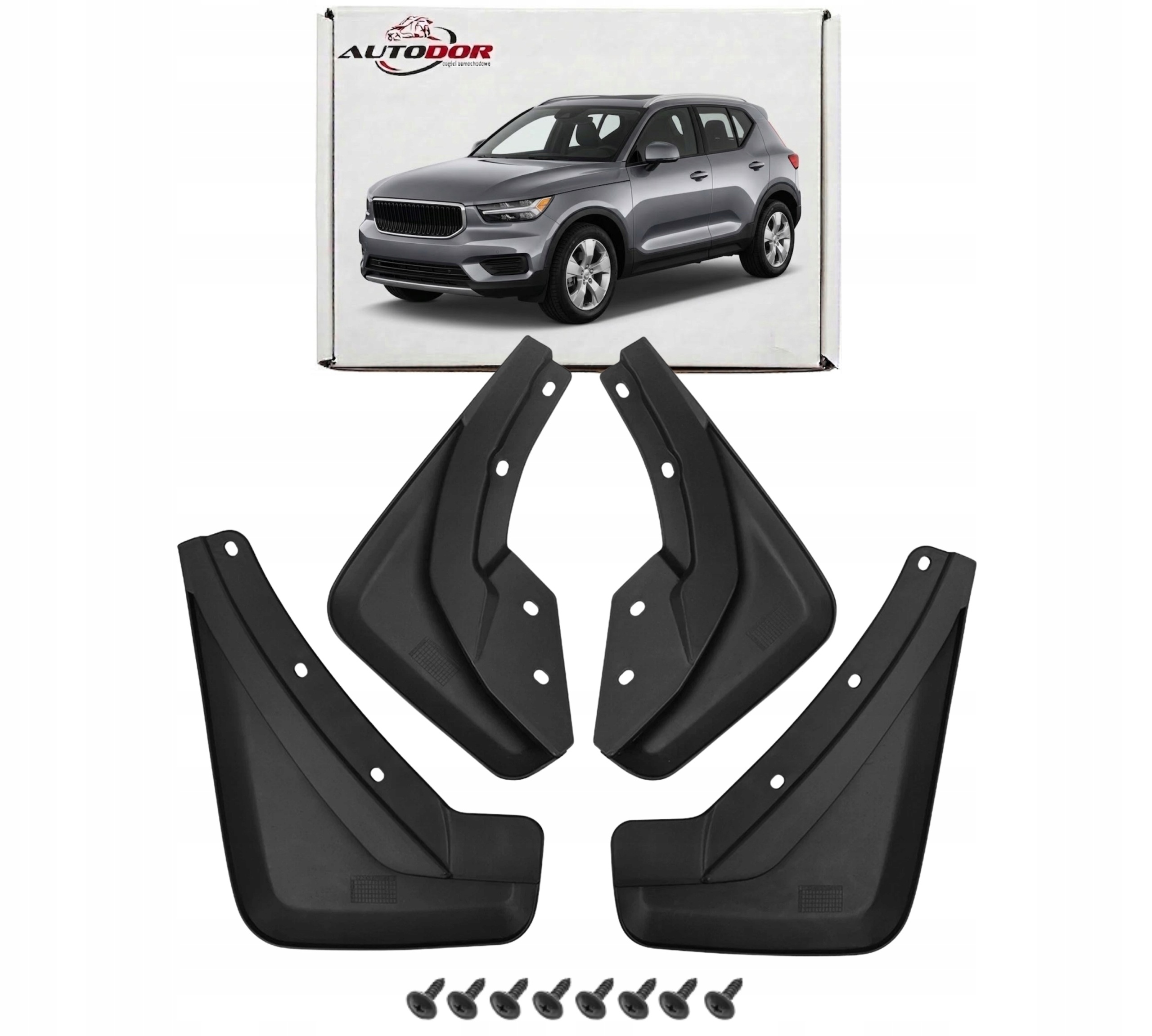 Volvo XC40 2018 Přední Zadní Krytky Proti Blátu