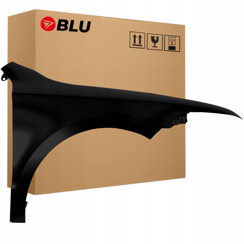 Blu Blatník Škoda Superb II 3T LF9R pravý černý 08-13 přední BlackMagic