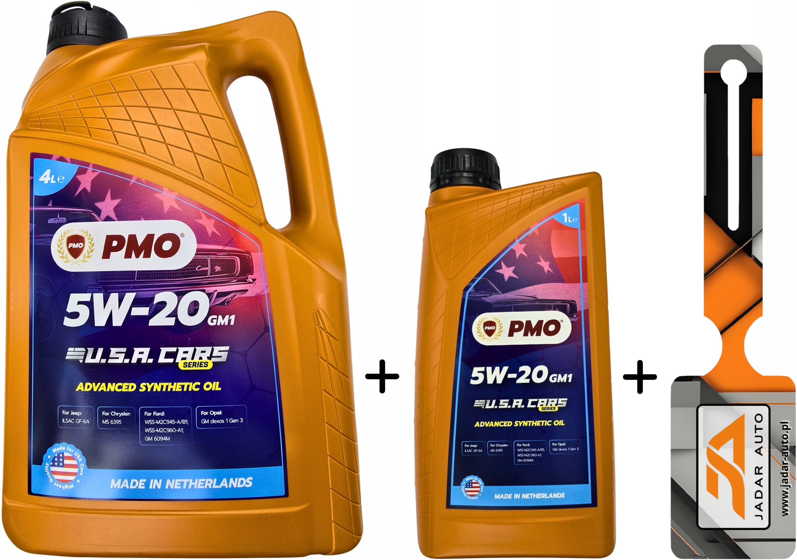 Olej Pmo 5W20 (4+1) 5L GM1 U.s.a Cars Sada