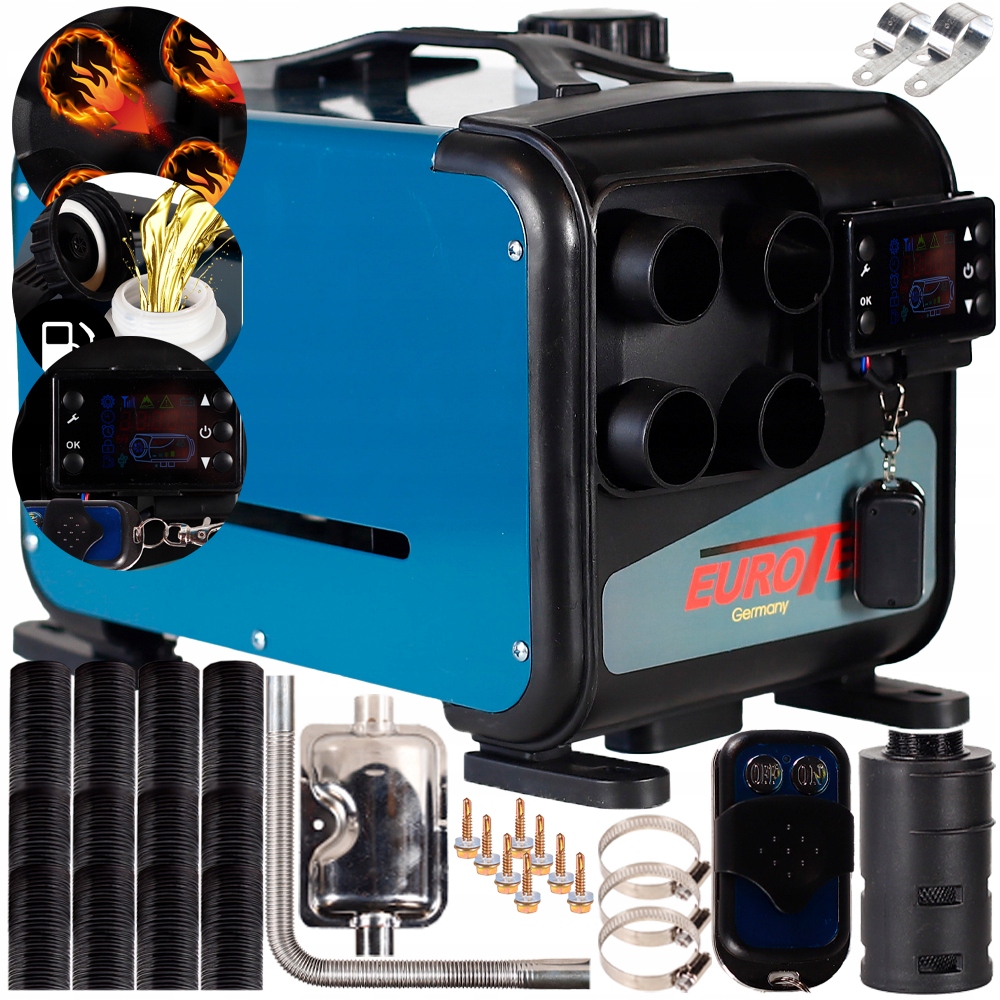 Olejový Ohrievač Do Auta, Dúchadlo Webasto, Nezávislé Vykurovanie 9,8 Kw