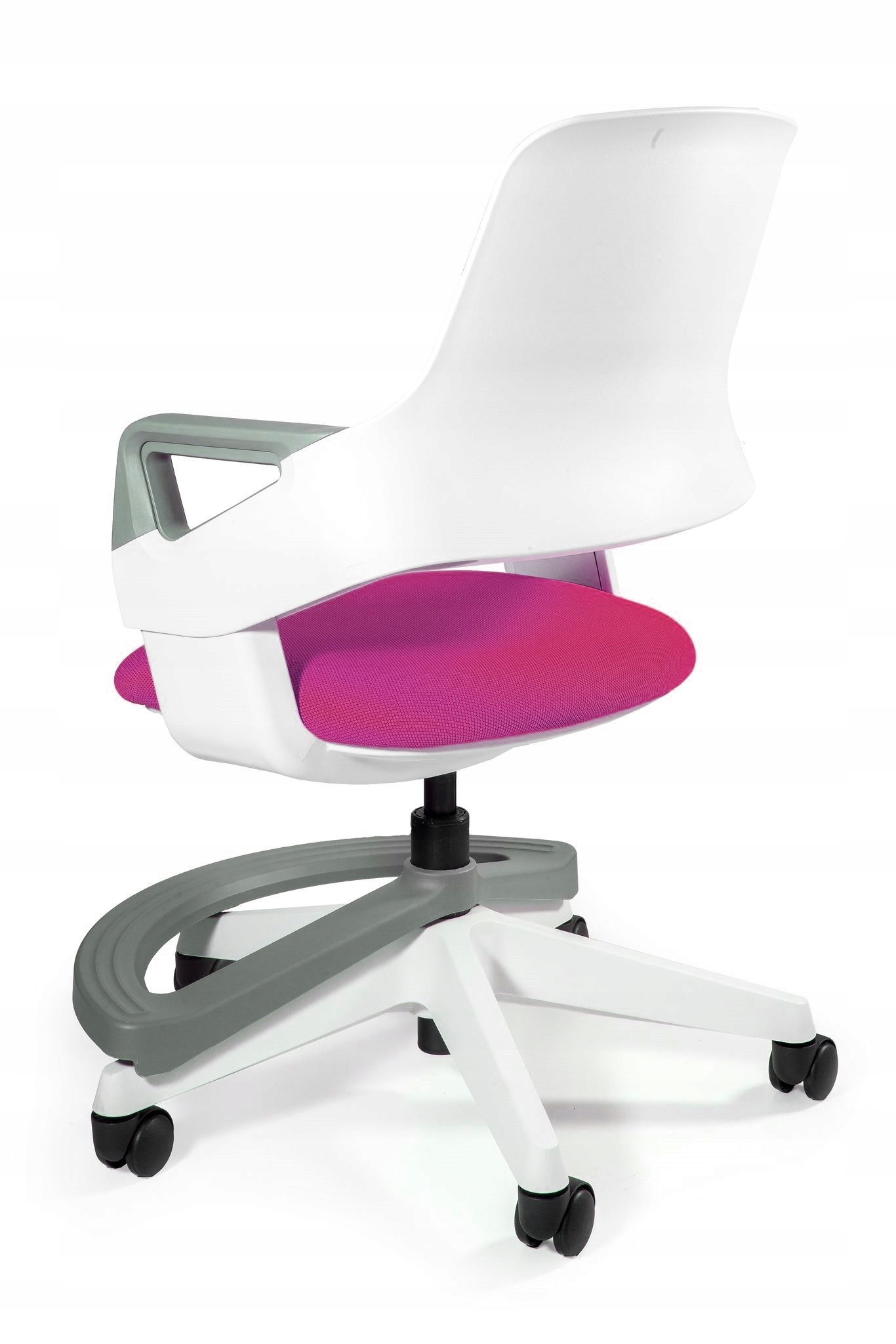 Fotel Dla Dziecka Różowy Obrotowy Biurkowy ROOKEE