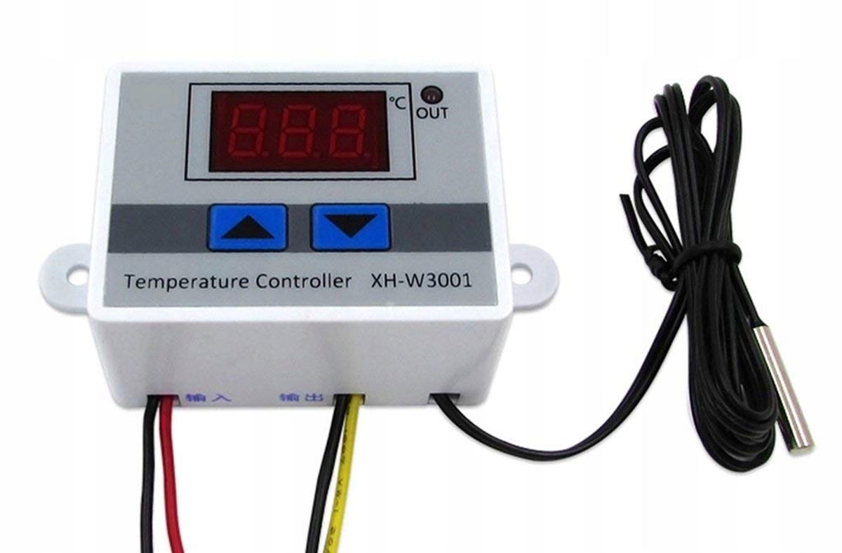REGULATOR TEMPERATURY TERMOSTAT CYFROWY LCD 230V ELEKTRONICZNY -50°C +110°C Producent ACS
