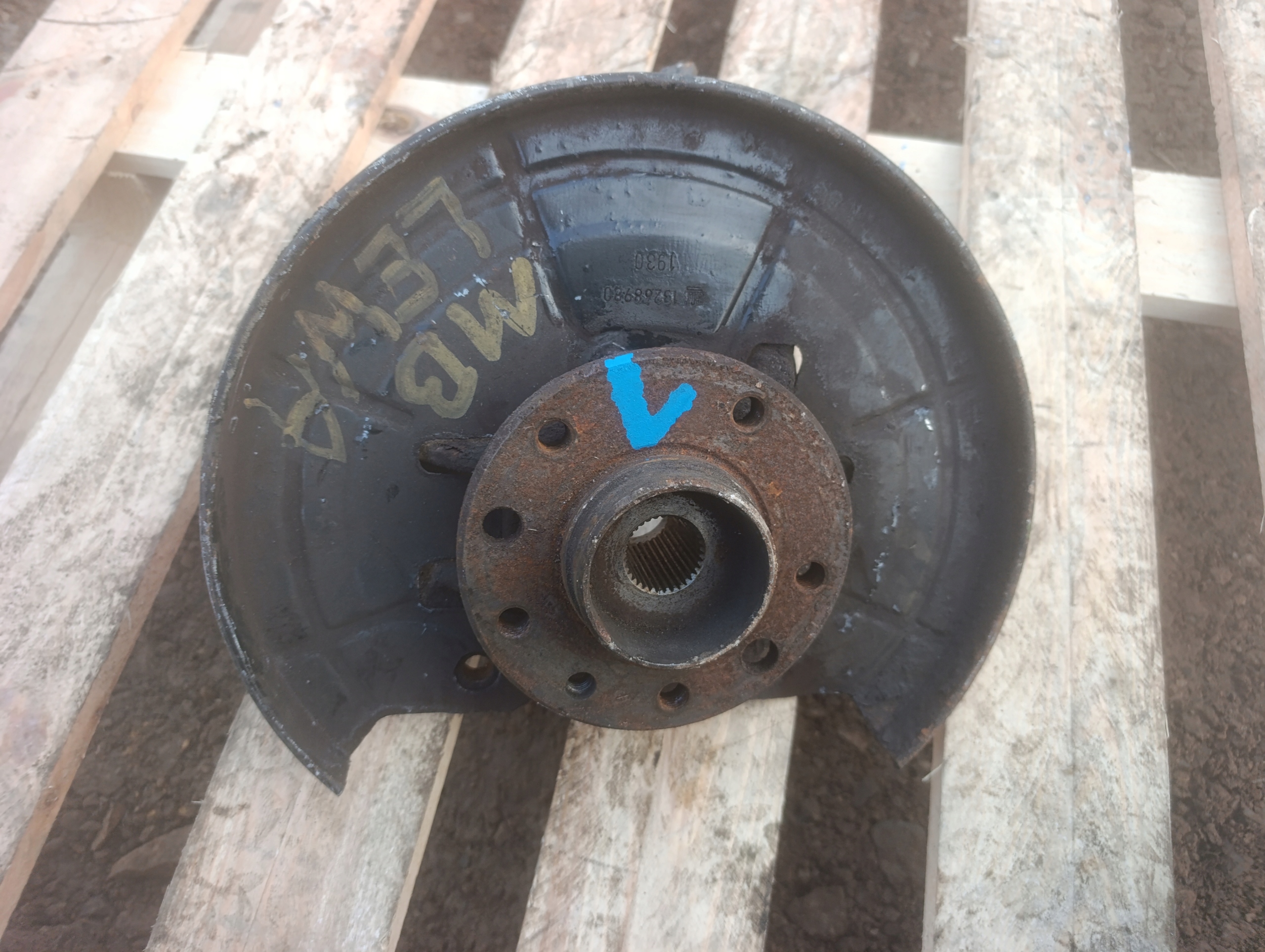 swing Z of the pivot left front left front OPEL MERIVA B