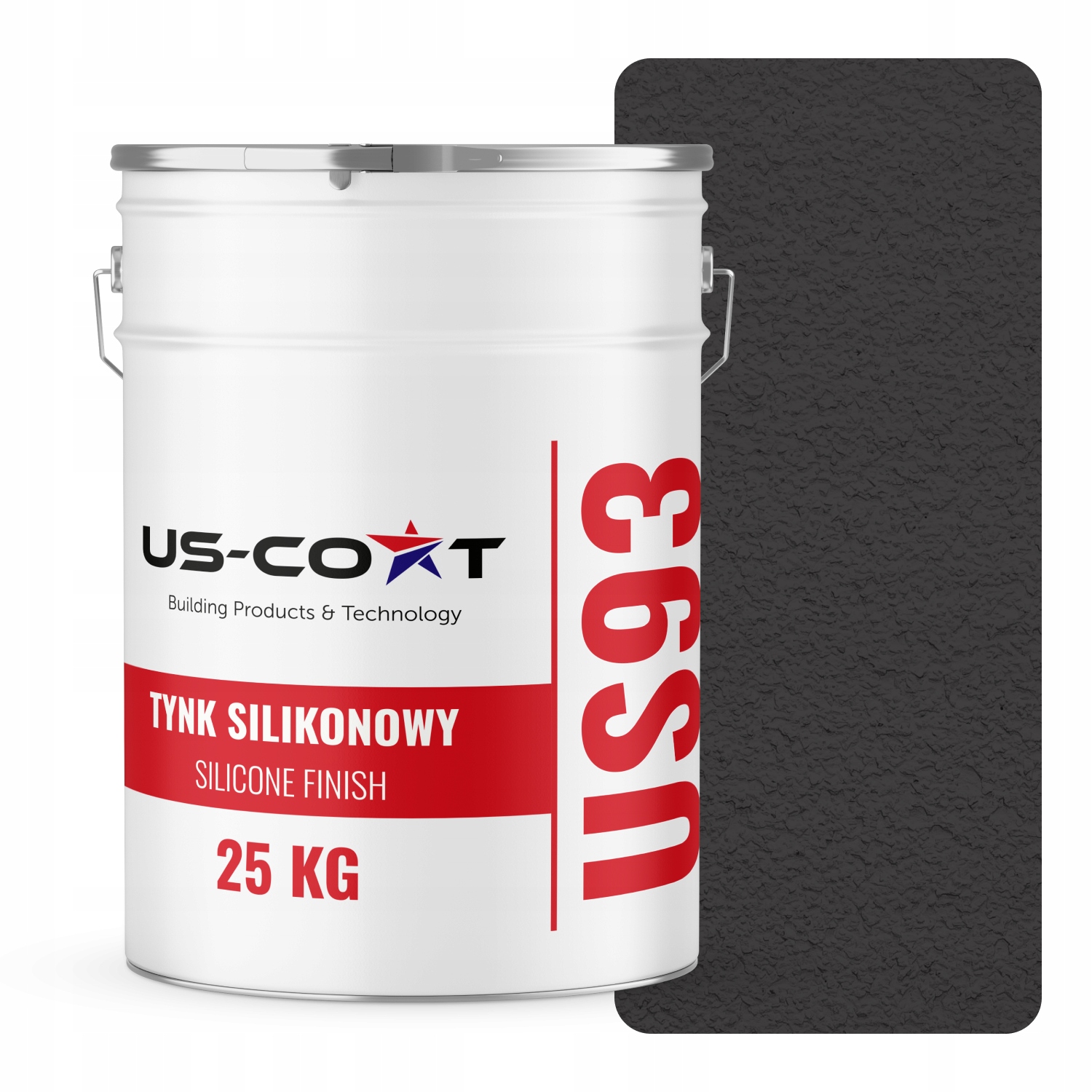 Silikonová Fasádní Omítka Černá F268 25 Kg Beránek Granulace 3.0 mm