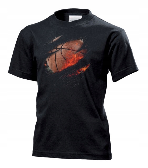 

Koszulka dziecięca Koszykówka piłka do kosza XL