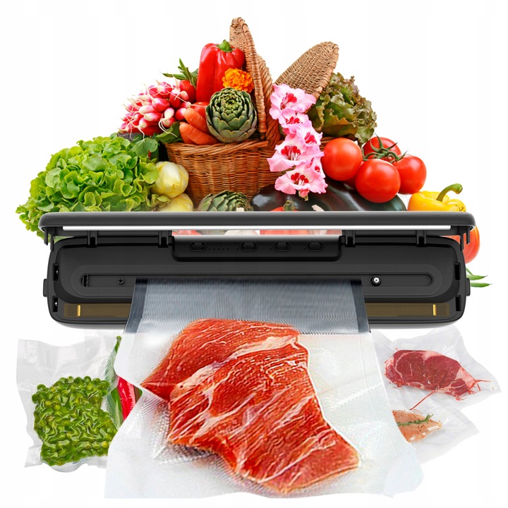 PAKOWARKA PRÓŻNIOWA ŻYWNOŚCI ZGRZEWARKA + WORKI Kod producenta 12318802876